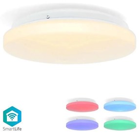 Nedis WIFILAC35WT - LED RGBW Stm. svietidlo LED/18W/230V 2700-6500K IP44 Wi-Fi