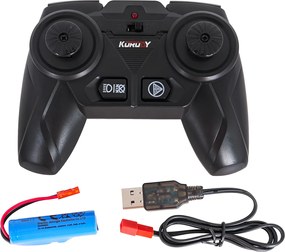 Ramiz Červený R/C traktor s turbínou