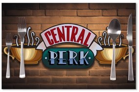 Sablio Prestieranie Seriál Priatelia CENTRAL PERK Tehly: 40x30cm