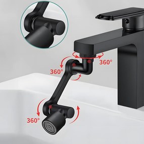 Rea Colt, otočné predĺženie ramena pre batériu, čierna matná, REA-B6567