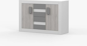 Komoda Hyllo 4S2D. Akcia -15%. Vlastná spoľahlivá doprava až k Vám domov. 1014304
