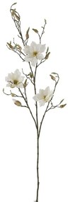 Dekoračné kvetina biela Magnolia - 119cm