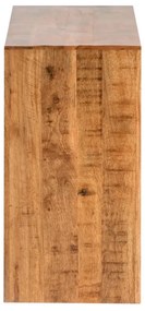 furniture-nabytek.cz - Masívna komoda Country z mangového dreva, lakovaná, hnedá – 117×45×85 cm