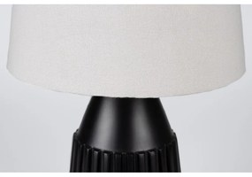 Čierno-béžová stolová lampa Aysa - White Label