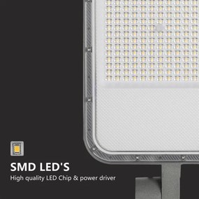 BRILAGI -LED Vonkajšia pouličná lampa s kĺbom. URBANLIGHT LED/200W/230V sivá IP65