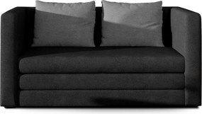 XXXLutz ROZKLADACIA POHOVKA, textil, sivá, čierna MID.YOU - Sedačky - 00000L003608