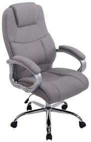 Design-Shop Kancelárska XXL stolička Apol látka - Sivá