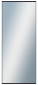 DANTIK - Zrkadlo v rámu, rozmer s rámom 50x120 cm z lišty Hliník čierna (7003021)