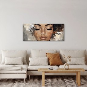 Obraz - Portrét ženy (120x50 cm)