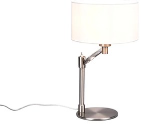 CASSIO | Lampa na stôl Farba: Nikel