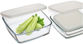 Simax Sada hranatých zásobníkov na potraviny, 3 ks