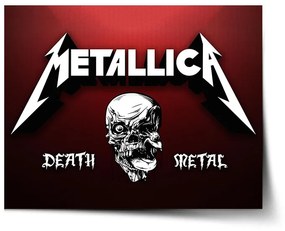 Sablio Plagát METALLICA Death metal - 60x40 cm