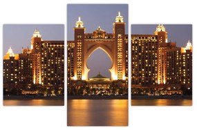 Obraz stavby v Dubaji (90x60 cm)