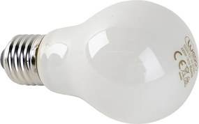 Sada 5 LED žiaroviek E27 s vláknom Flame s opálovým sklom 3W 250lm 2200K