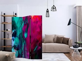Paraván - Color madness [Room Dividers] Veľkosť: 135x172, Verzia: Jednostranný