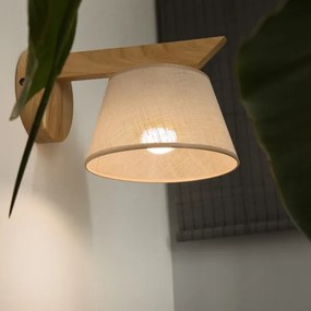 Nástenné svietidlo ANTONIO 1xE14/40W/230V dub