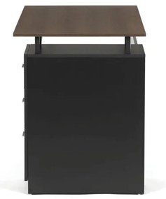 Autronic BONTEC Kancelársky stôl 120x60cm, melamín, dub, APC-3218 OAK Farba: Hnedá