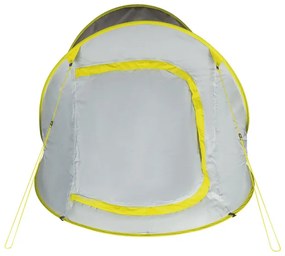 Rocktrail Pop-up kempingový stan pre 2 osoby (sivá/žltá)  (100361491)