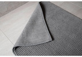 BISK Erga Basic, kúpeľňová predložka 80x50 cm, model 6 Chenille Rolled, šedá, ERG-08687