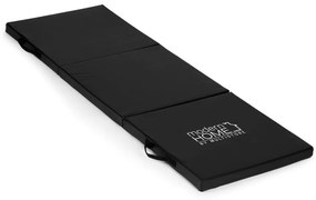 Gymnastický matrac čierny 182 x 60 cm