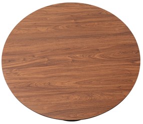Schickeria jedálenský stôl čierny Ø110 cm