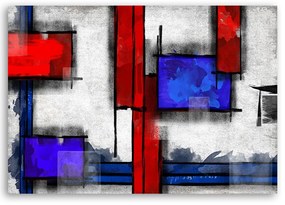 Gario Obraz na plátne Geometrická abstrakcia Rozmery: 100 x 70 cm