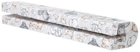 Chránič na detskú postieľku zebra / lev / slon, 100 cm