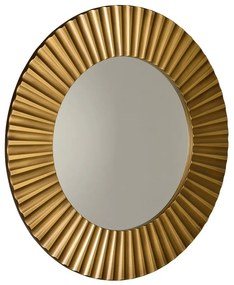 Sapho, PRIDE zrkadlo v ráme, priemer 90cm, bronz, PD904