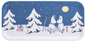 Podnos Moomin Starry Night 27x13cm, modrý