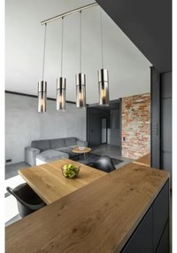 GLOBO 21000-4HN - Luster na lanku ANNIKA 4xE27/25W/230V chróm