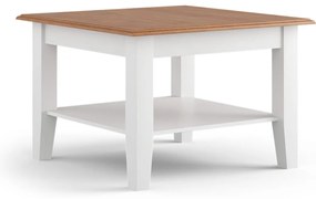 PROXIMA.store - Rustikálny konferenčný stolík - BELLUNO ELEGANTE FARBA: biela - dub