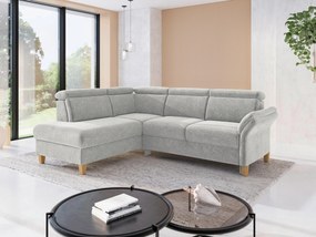 XXXLutz ROHOVÁ SEDAČKA, textil, svetlosivá Sit & More - Sedačky - 00014402573V