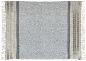 Deka INES sivá / krémová