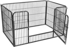 Ohrádka pre zvieratá Liftera 122 cm šedá