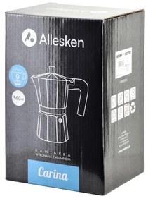 Moka konvice CARINA 360 ml černá