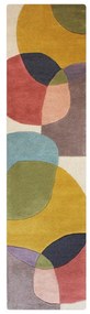 Ručne tkaný vlnený behúň 60x230 cm Glow Multi – Flair Rugs