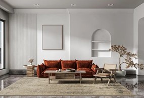 Koberec Agnella Isfahan Tomaso béžový / sivý