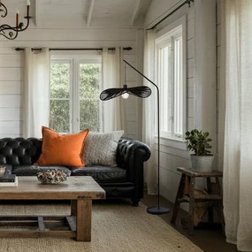 Toolight Toolight, podlahová lampa 1xE27, APP1834-1F, čierna matná, OSW-00637