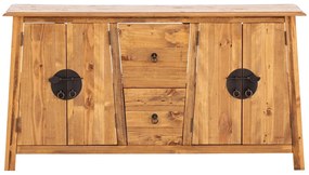 furniture-nabytek.cz - Masívny kúpeľňový set Rangún z borovice, lakovaný, hnedý
