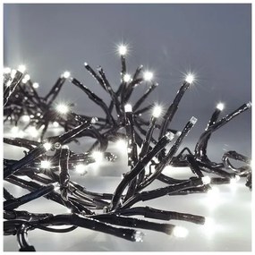 Solight 1V11-W - LED Vianočná reťaz 576xLED/8 funkcií 8m IP44 studená biela + DO