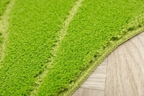 Kúpeľňový koberček Honey svetlozelený