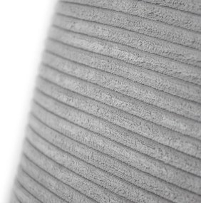 Tmavohnedý menčestrový detský sedací vak Om 85 – SLOWDOWN