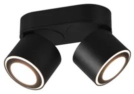 LED stropné osvetlenie Trio Taurus čierna 652910232