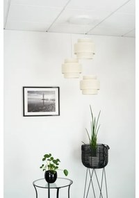 Brilagi - Luster na lanku SPACE YUTE 3xE27/15W/230V krémová/biela