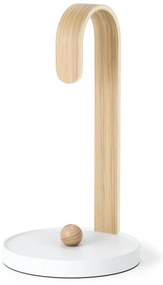 Biely drevený stojan na papierové utierky ø 17 cm Bellwood – Umbra