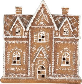 Perníková LED chalúpka Gingerbread Cott - 21*8*20 cm