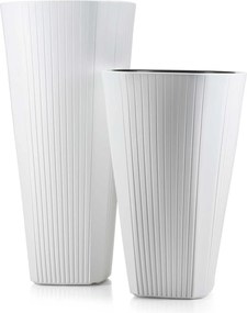 Květináč MORA 38,8x80,7 cm bílý