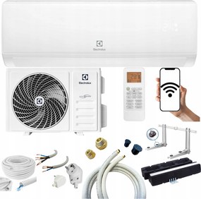 Nástenný klimatizátor Electrolux Hel 3,5 kW WiFi Sada Pripravená Na Montáž