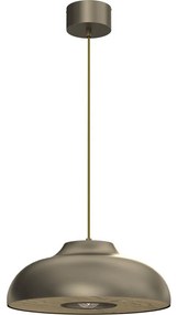 Luster na lanku BILBAO 1xE27/15W/230V pr. 40 cm mosadz
