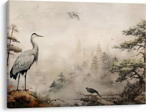 Obraz - Kreslená krajina (70x50 cm)